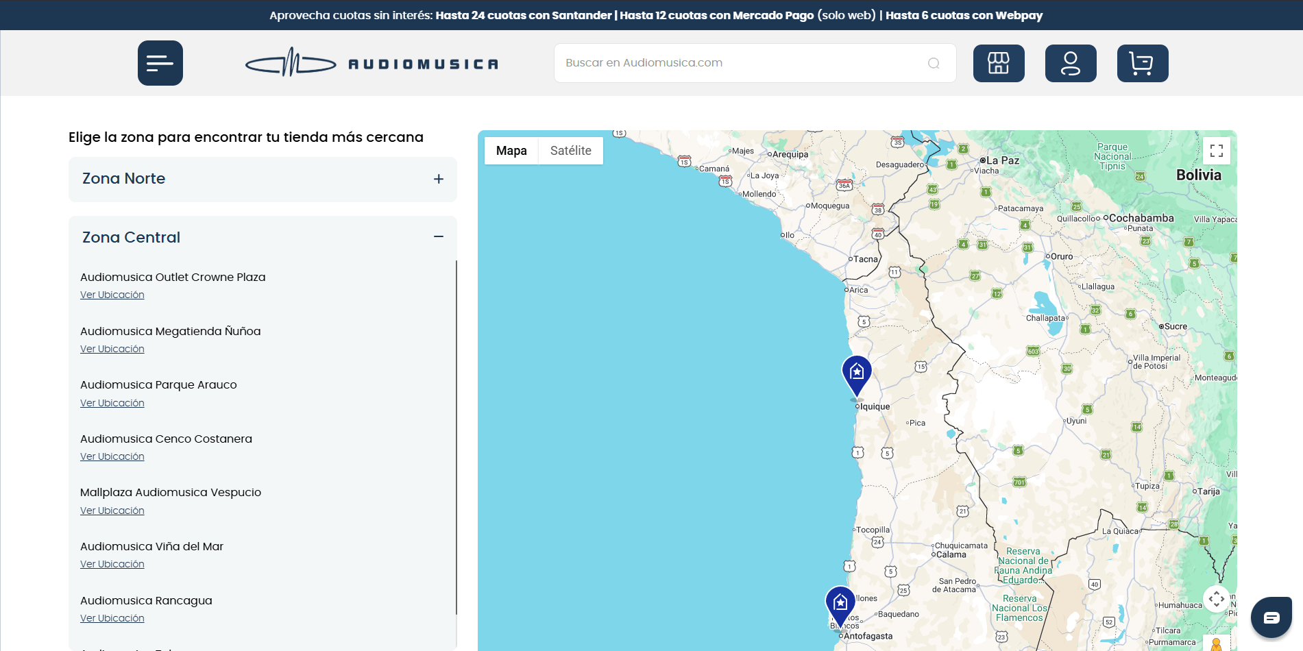 AudioMusica — website screenshot 3