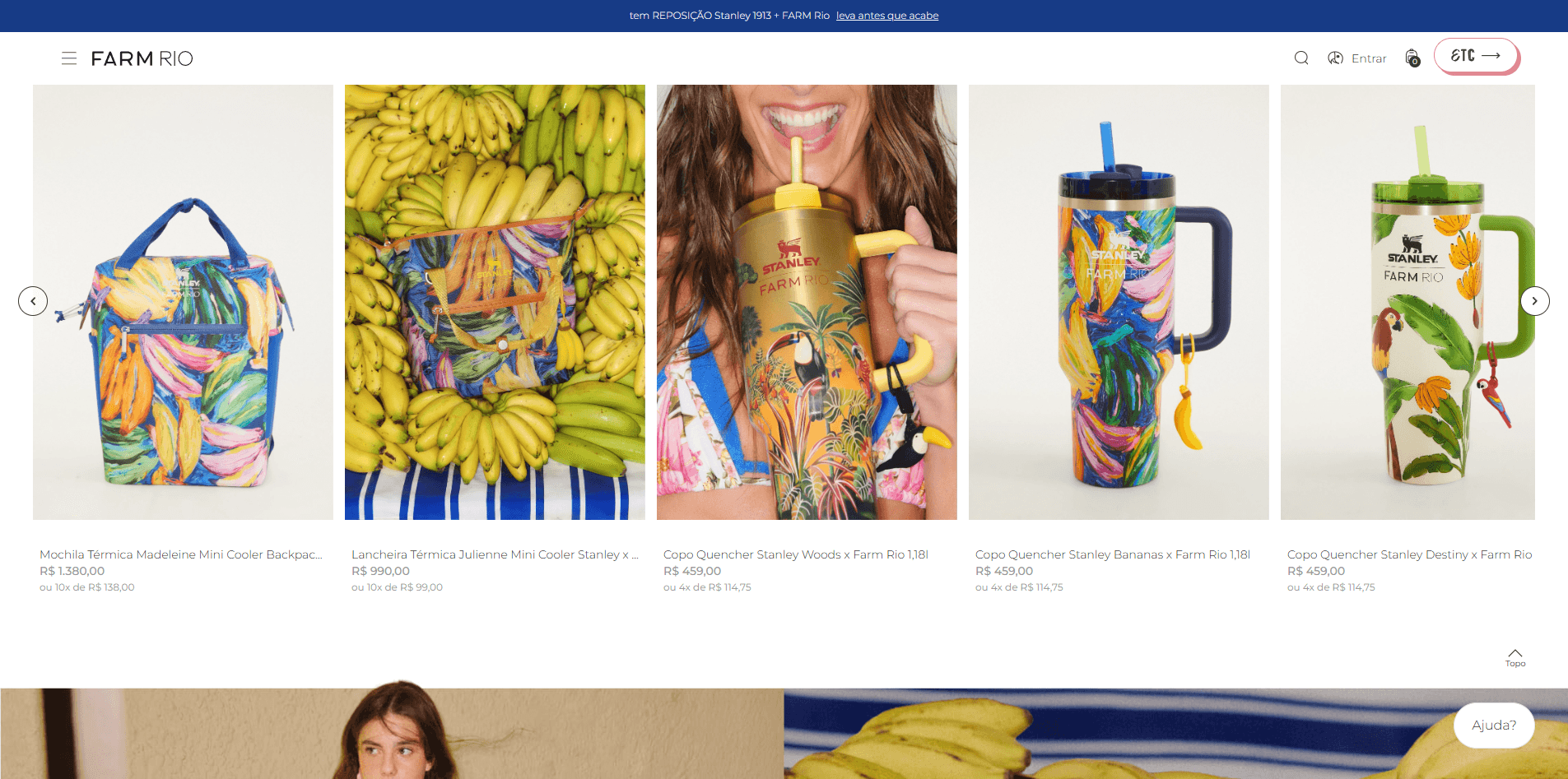 Farm Rio — website screenshot 3
