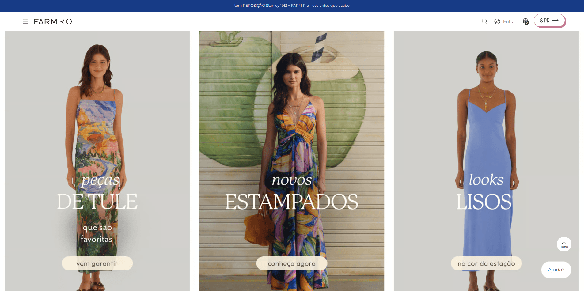 Farm Rio — website screenshot 4