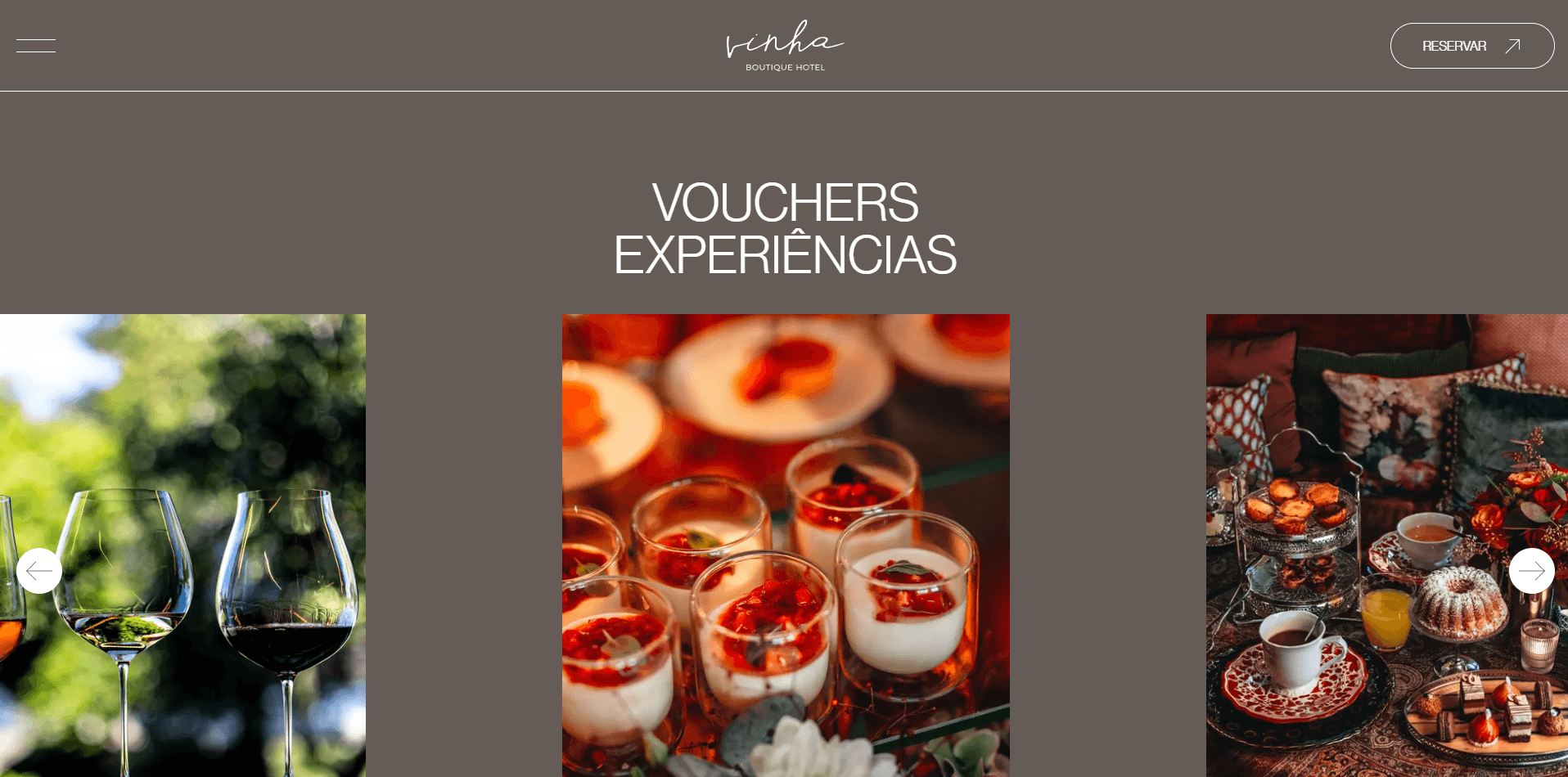 Vinha Boutique Hotel — website screenshot 4